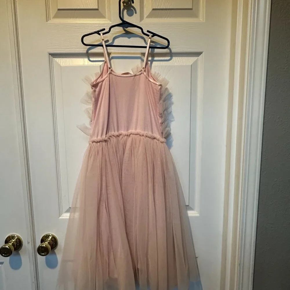 Tutu Du Monde Blush Pink Tulle Party Dress with Star Embellishments